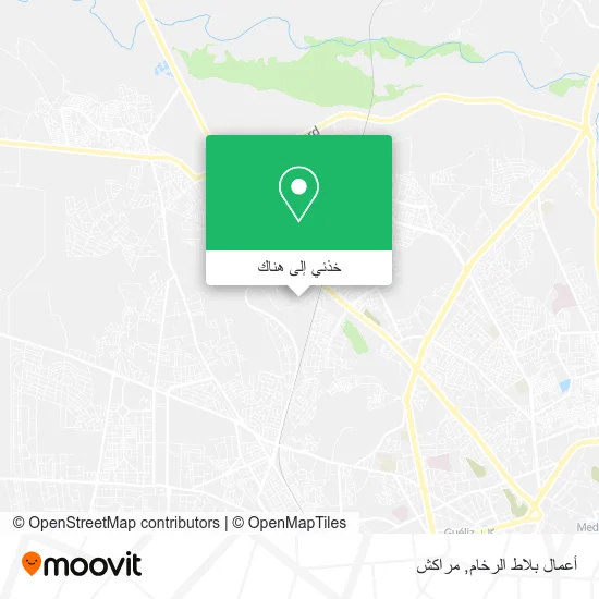 خريطة أعمال بلاط الرخام