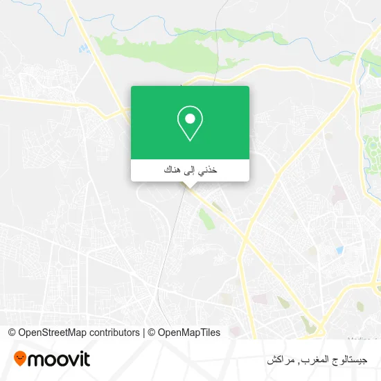 خريطة جيستالوج المغرب