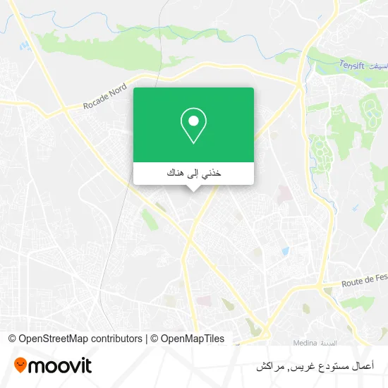 خريطة أعمال مستودع غريس