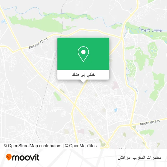خريطة مغامرات المغرب