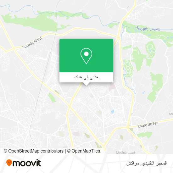 خريطة المخبز التقليدي