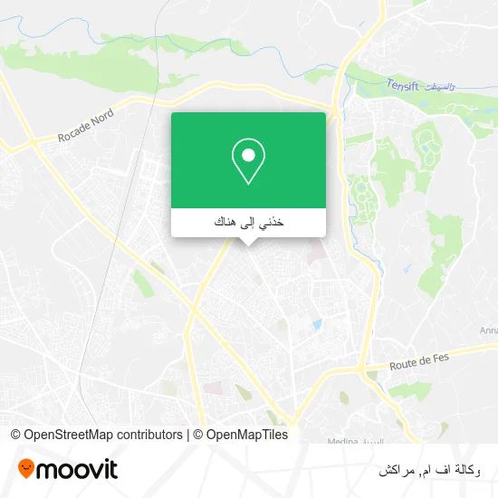 خريطة وكالة اف ام
