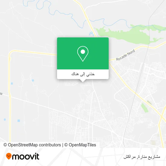 خريطة مشاريع منارة