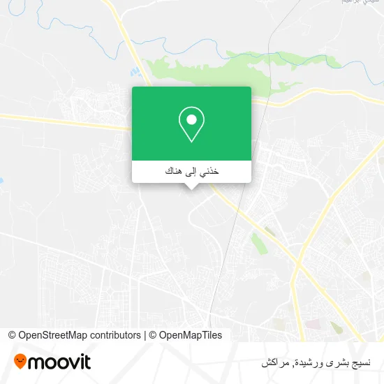 خريطة نسيج بشرى ورشيدة