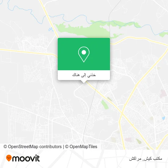 خريطة مكتب كيش