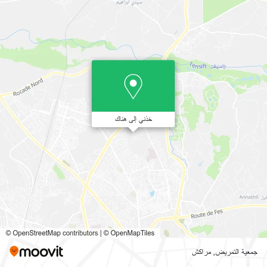 خريطة جمعية التمريض