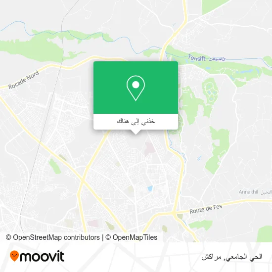 خريطة الحي الجامعي