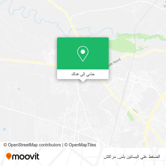 خريطة الضغط على البساتين بلس