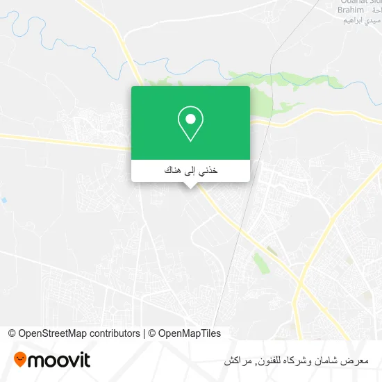 خريطة معرض شامان وشركاه للفنون