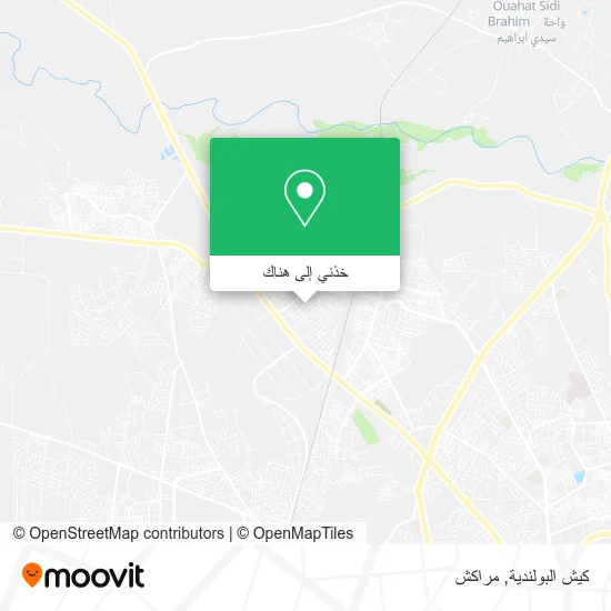 خريطة كيش البولندية