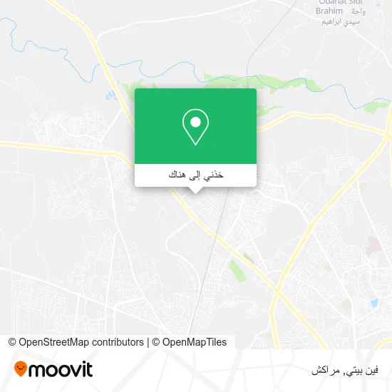 خريطة فين بيتي