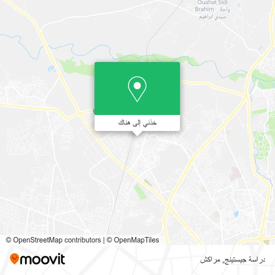 خريطة دراسة جيستينج