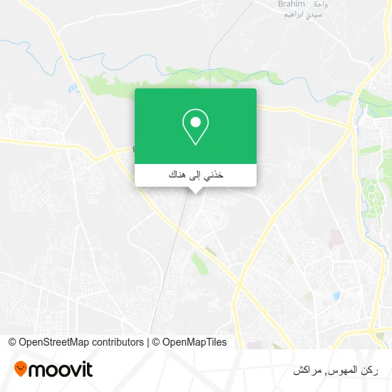 خريطة ركن المهوس