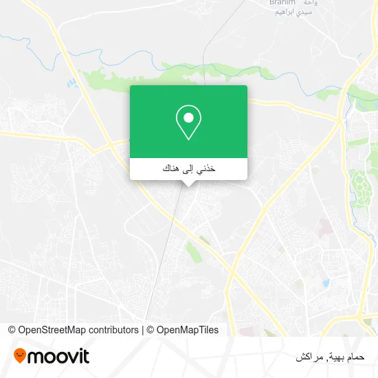 خريطة حمام بهية
