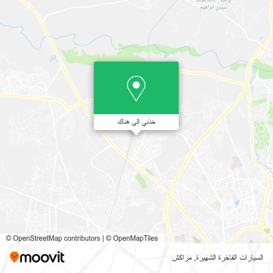 خريطة السيارات الفاخرة الشهيرة