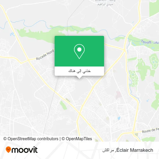 خريطة Éclair Marrakech