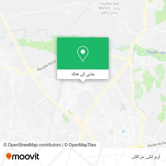 خريطة أوبرانش