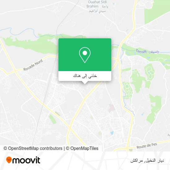 خريطة ديار النخيل