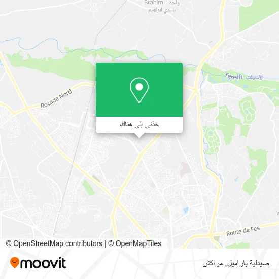 خريطة صيدلية باراميل
