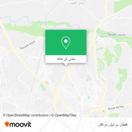 خريطة قفطان سرابيل
