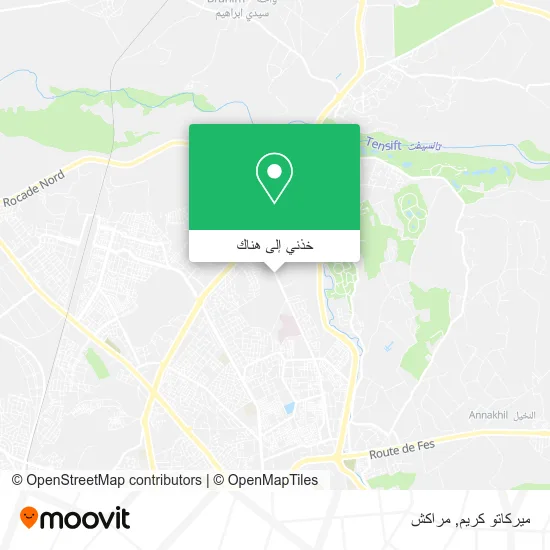 خريطة ميركاتو كريم