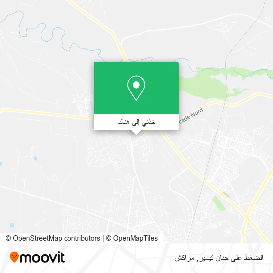 خريطة الضغط على جنان تيسير