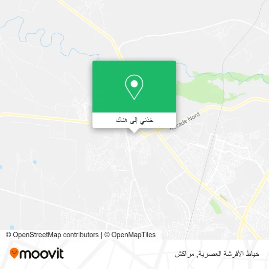 خريطة خياط الأفرشة العصرية