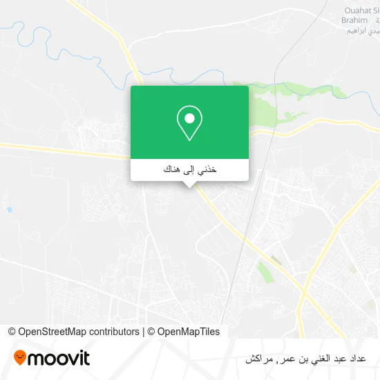 خريطة عداد عبد الغني بن عمر