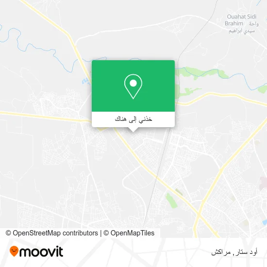 خريطة أود ستار