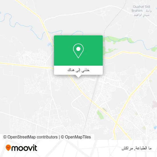 خريطة ما الطباعة