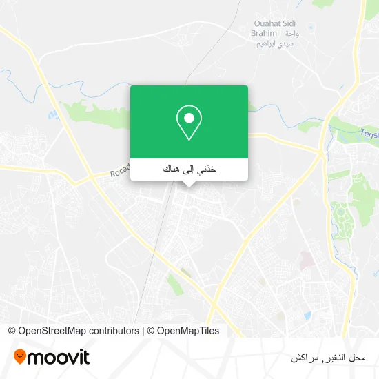 خريطة محل النغير