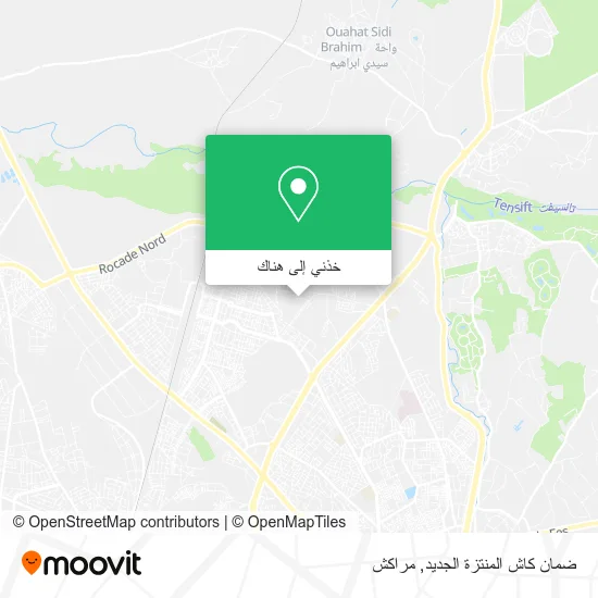 خريطة ضمان كاش المنتزة الجديد