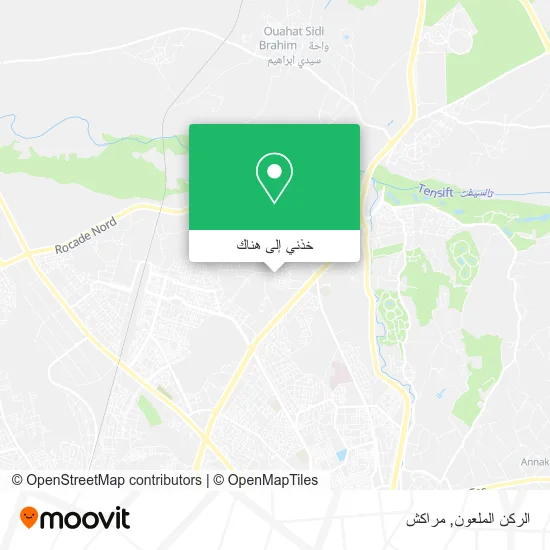 خريطة الركن الملعون