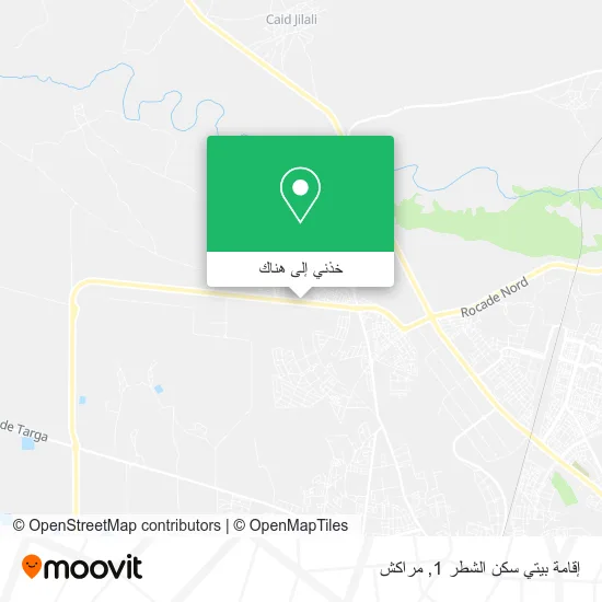 خريطة إقامة بيتي سكن الشطر 1