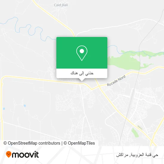خريطة حي قنبة العزوبية