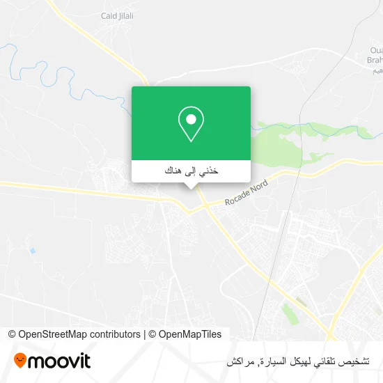 خريطة تشخيص تلقائي لهيكل السيارة