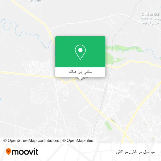 خريطة سيرميل مراكش