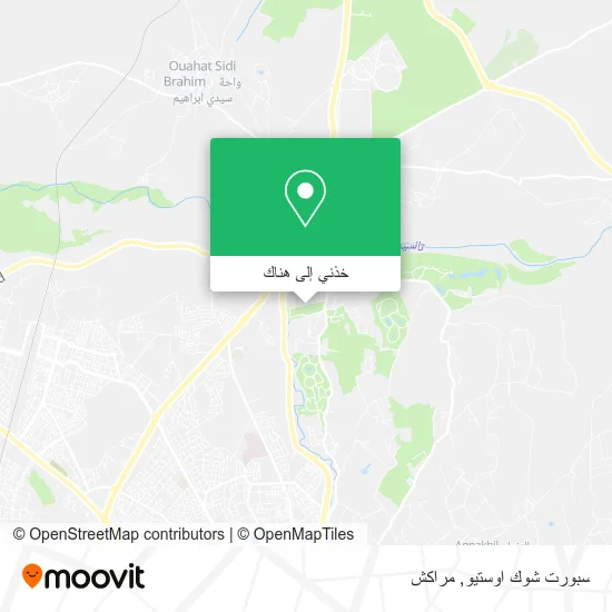 خريطة سبورت شوك اوستيو