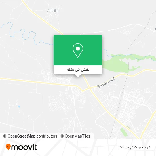خريطة شركة بركان