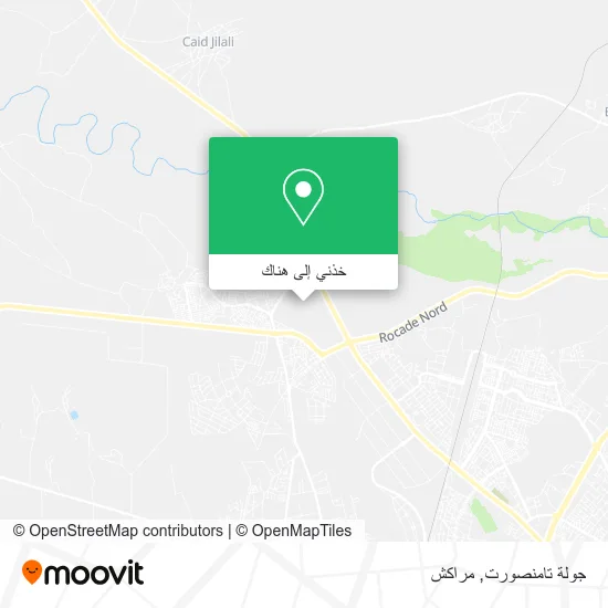 خريطة جولة تامنصورت
