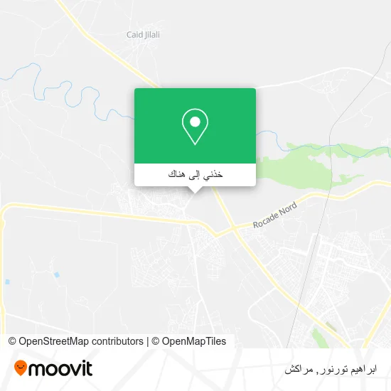 خريطة ابراهيم تورنور