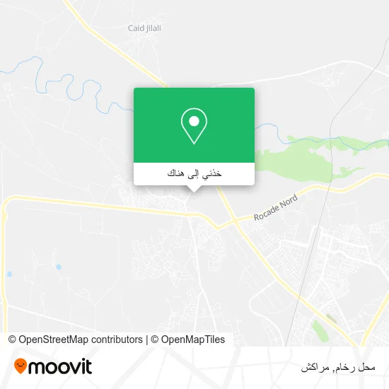 خريطة محل رخام