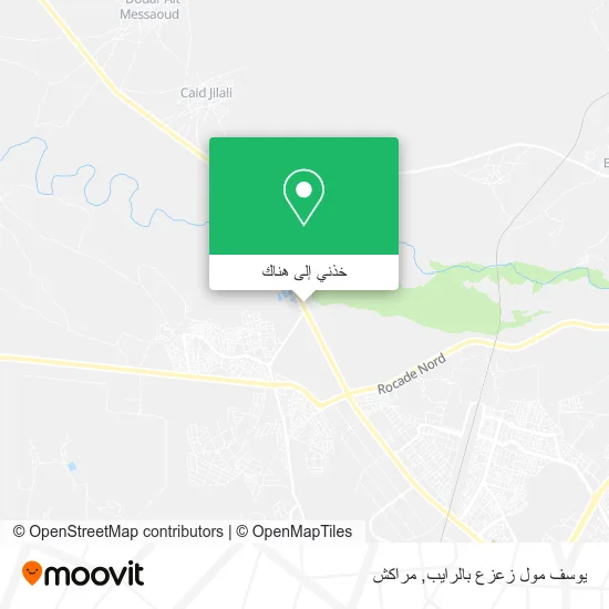 خريطة يوسف مول زعزع بالرايب