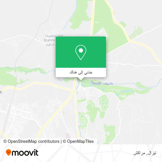 خريطة تيزال