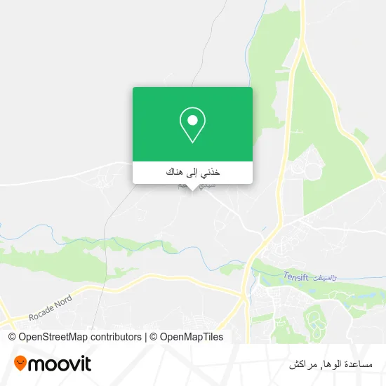 خريطة مساعدة الوها