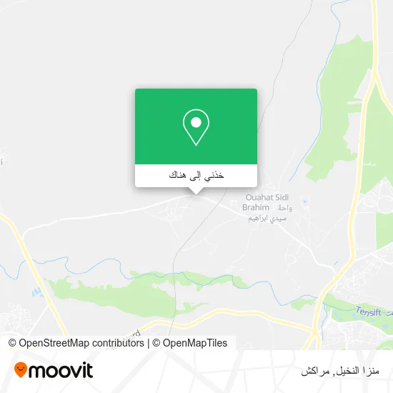 خريطة منزا النخيل