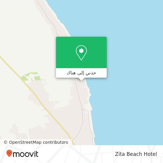 خريطة Zita Beach Hotel