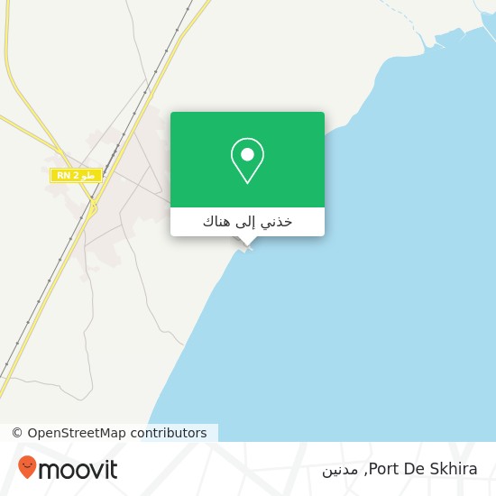 خريطة Port De Skhira