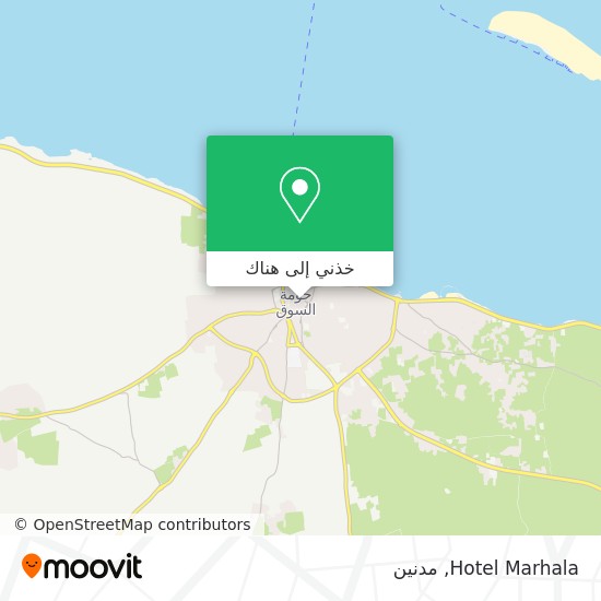خريطة Hotel Marhala