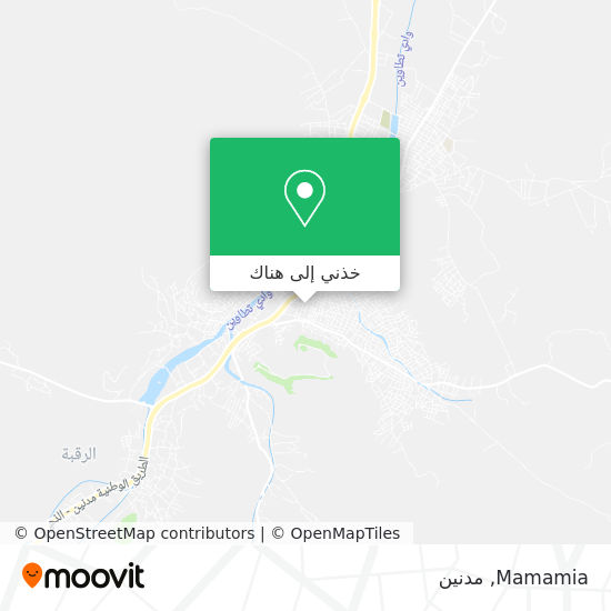 خريطة Mamamia